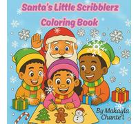Santa's Litter Scribblerz: Coloring Book
