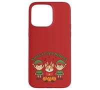 Santa's Little Helpers Christmas Elves Corgi Dog Holiday Custodia per iPhone 15 Pro Max