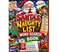 Santa's Naughty List Word Search Book: 50 fun-filled Christmas Word Finder Puzzles