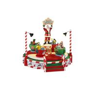 Santa's Peppermint Teacup Spinner B/O 4.5V Cod. 54446