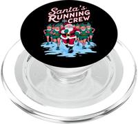 Santa's Running Crew Christmas Runner Costume Marathon Team PopSockets PopGrip per MagSafe