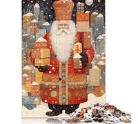 Santas Snowy Surprise Puzzle Impossibili 1000 Pezzi Decorazione Per La Casa. Rilassamento E Intelligence Per Adulti E Ragazzi Da 14 Anni 1000pcs (40x28cm)