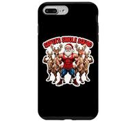 Santa's Swole Squad, allenamento natalizio in palestra, squadra, amici Custodia per iPhone 7 Plus/8 Plus