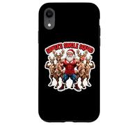 Santa's Swole Squad, allenamento natalizio in palestra, squadra, amici Custodia per iPhone XR