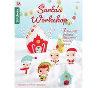 Santa's Workshop: 7 Fun Felt Designs with Holiday Cheer