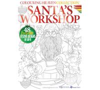 Santa's Workshop Christmas Colouring Book: | 48 Mischevious Elf Colouring Pages | Kids Colouring Book | Christmas Colouring