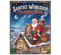 Santa's Workshop Coloring Book
