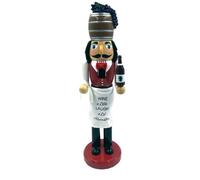 Santa's Workshop Home Indoor Occasional Decorative 14"" Wine Steward Nutcracker