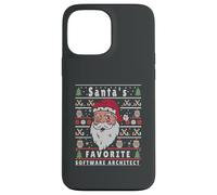 Santas XMAS Brutto Natale Software-Architetto Custodia per iPhone 13 Pro Max