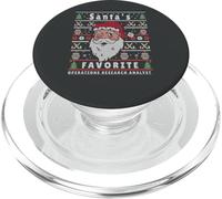 Santas XMAS Ugly Christmas Operations-Ricerca-Analista PopSockets PopGrip per MagSafe