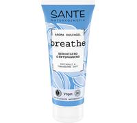 SANTE Naturkosmetik Aroma Gel doccia Breathe, con profumo di patchouli e tonka, lenitivo e rilassante, cosmetico naturale vegano senza profumi sintetici, 200 ml