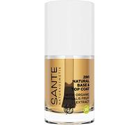 SANTE Naturkosmetik 2 in 1 Natural Base & Top Coat, sopra e base, con estratto di frutta biologica, vegano, 10 ml