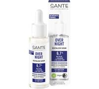 Sante Naturkosmetik Cura del viso Crema da giorno e da notte Overnight Revitalizer Serum 30 ml