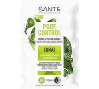 Sante Pore Control Micro-Peeling Mask Complesso BHA Niacinamide e Tè verde biologico