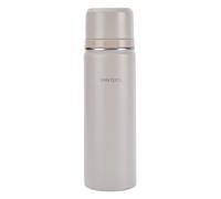 SANTECO - Thermos in acciaio inox, 1 l, 500 ml, a prova di perdite, per viaggi, caffè e tè per bambini, sport, senza BPA, freddo per 24 ore e caldo per 12 ore (grigio, 1000)