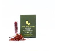 Sant'Egle Pistilli di Zafferano Biologico Italiano 5 gr (sottovuoto) Prima Categoria ISO 3632-1-2011