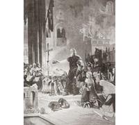 Sant'Elisabetta d'Ungheria aka Santa Elisabetta di Turingia o Santa Elisabetta di Turingia 1207 - 1231. Principessa ungherese e moglie di landgrave Luigi IV di Turingia. L'"incoronazione" del corpo di