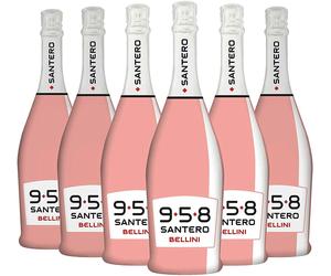 SANTERO 958 BELLINI MOSCATO E PESCA 75 CL 6 BOTTIGLIE