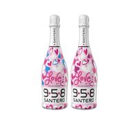 3x SANTERO 958 SANTERO ALL YOU NEED IS LOVE NEW DOLCE ROSSO 750 ML SAN VALENTINO