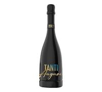 Santero Black Wave Effect Blu - Tanti Auguri
