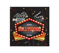 Santex 20 Tovaglioli in Carta Hollywood - Multicolore - Taglia Unica