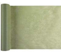 SANTEX 5696-103-30 - Runner lungo in tessuto non tessuto, 25 metri, salvia