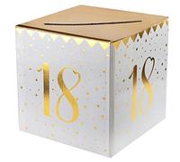 SANTEX 6186-18, Salvadanaio delle età metallizzate 18 Anni