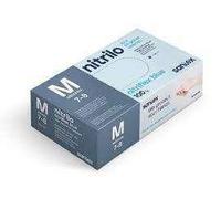 SANTEX Nitriflex Blu Confezione da 100 guanti in nitrile per l'esame M - 3,5 grammi - Nessuna polvere - lattice private lattice NEW