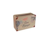 Santex URNE Salvadanaio Bon Voyage 24 x 16 x 10 cm, multicolore