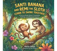 Santi Banana and Remi The Sloth Learn to Swing Together