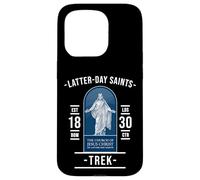 Santi degli Ultimi Giorni Trek - Cammino di fede con Cristo Custodia per iPhone 15 Pro