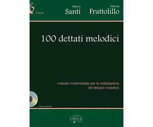 SANTI / FRATTOLILLO - 100 DETTATI MELODICI + CD