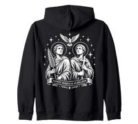 Santi Nereo e Achilleo Cattolico Romano Felpa con Cappuccio