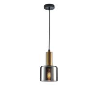 Lampada a sospensione moderna Italux Santia in rame PND-65342-1-BRO+SG