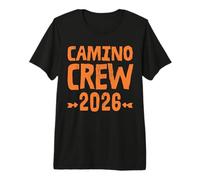 Santiago Crew 2026 Camino Group Che Cammina Lungo Il Maglietta Premium