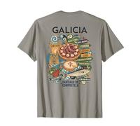 Santiago de Compostela Galizia Spagna Cattedrale Botafumeiro Maglietta