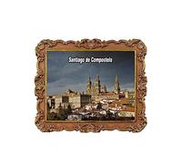 Santiago de Compostela Spagna Calamita frigorifero souvenir viaggio decorazione frigorifero 3D adesivo magnetico collezione artigianale