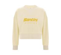 SANTINI Brand Cropped - felpa - donna Dark Yellow M
