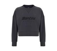 SANTINI Brand Cropped - felpa - donna Grey L