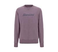 Felpa Santini Brand viola scuro - M