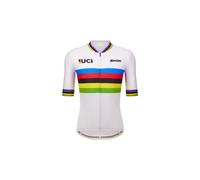 Santini - UCI World Champion Jersey - Maglietta da ciclismo XL bianco