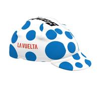 Santini Cappellino Con Visiera La Vuelta Mountain Leader Blue / White