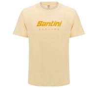 Santini - Coloured Branded T-Shirt - T-shirt L beige