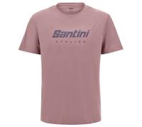 Santini Short Sleeve T-shirt Rosa XL