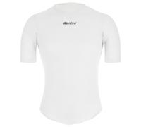 Santini - Delta Baselayer - Maglietta tecnica ciclismo XS/S bianco