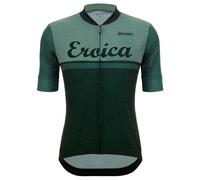 Santini - Eroica Valle Wool Jersey - Maglietta da ciclismo 3XL verde