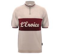 Santini - Eroica Vino Wool Jersey - Maglietta da ciclismo L fuchsia