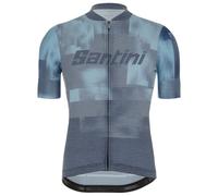 Santini - Forza Indoor Jersey - Maglietta da ciclismo M grigio
