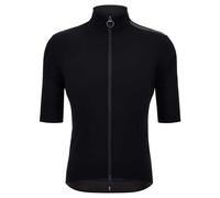 Santini Giacca A Maniche Corte Rain Black