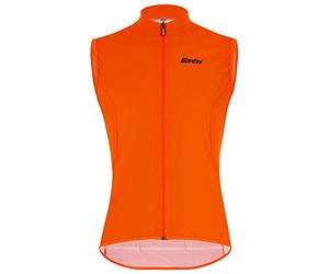 Santini Gilet Marca Modello Nebula Puro - Gilet ANTIVENTO